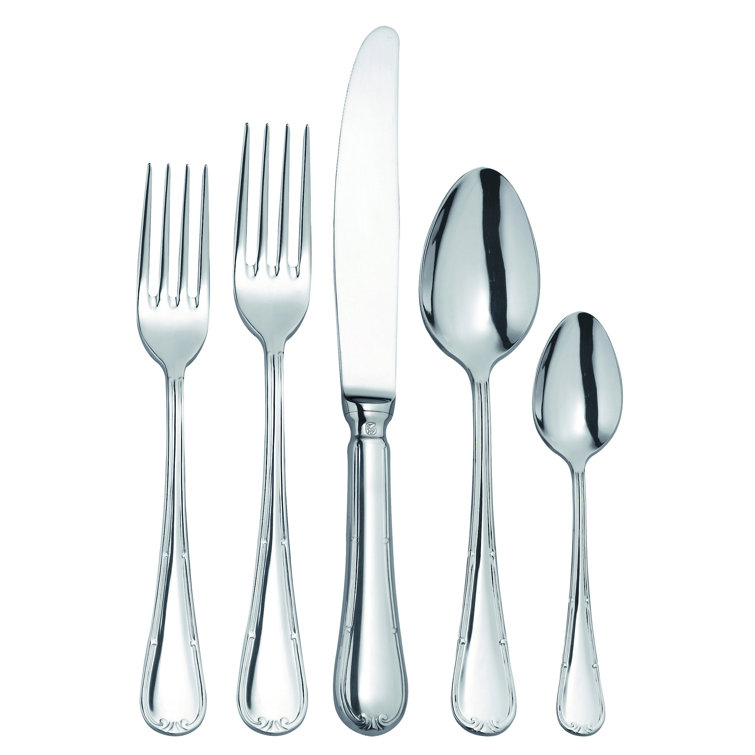 Broggi Rialto Stainless Steel Flatware Set Wayfair